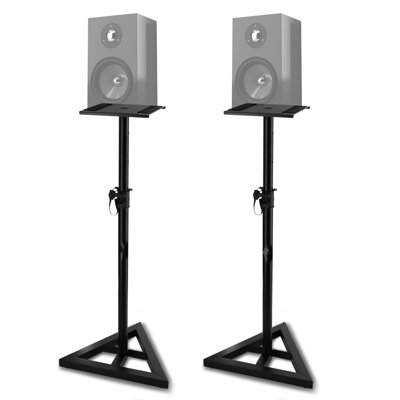 Adjustable Height Speaker Stands You'll Love | Wayfair Adjustable Height Speaker Stands You'll Love | Wayfair